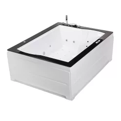   Hidromasszázs kád, Wellis WK00009-6 Nera Maxi E-Drive™ TOUCH Flipper csapteleppel