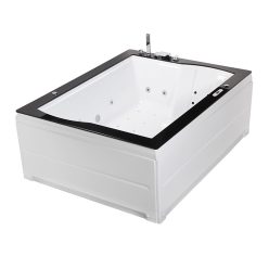   Hidromasszázs kád, Wellis WK00009-8 Nera Maxi E-Max™ TOUCH Flipper csapteleppel
