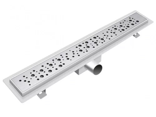 Padlóösszefolyó, Roltechnik RRF6-900 rozsdamentes zuhanyfolyóka ráccsal, 90 cm