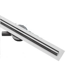   Padlóösszefolyó, Roltechnik RRF-SL-800 Slim rozsdamentes zuhanyfolyóka, 80 cm