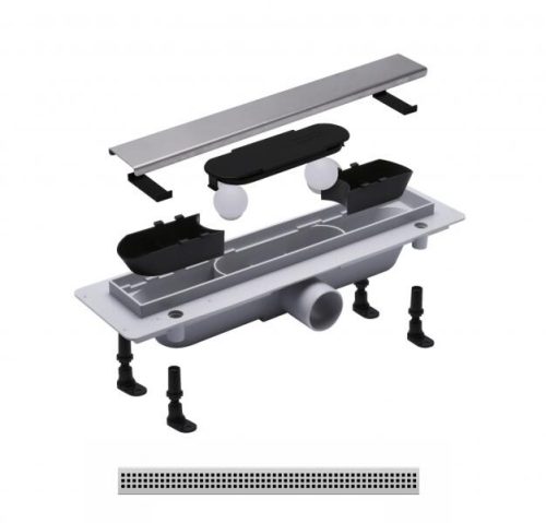 Padlóösszefolyó, Roltechnik RMF11-750 műanyag zuhanyfolyóka 75 cm
