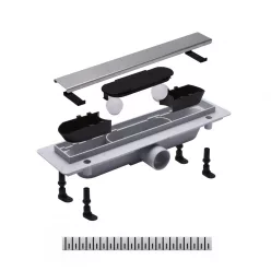   Padlóösszefolyó, Roltechnik RMF12-650 műanyag zuhanyfolyóka 65 cm