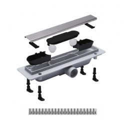   Padlóösszefolyó, Roltechnik RMF12-750 műanyag zuhanyfolyóka 75 cm