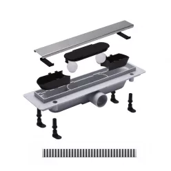   Padlóösszefolyó, Roltechnik RMF13-850 műanyag zuhanyfolyóka 85 cm