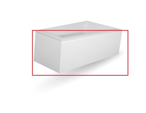 Előlap, Roltechnik Eva Side 150 kádhoz, jobbos