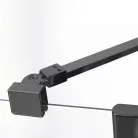 Zuhanykabin, Roltechnik CI EPF/1000/CI EPF/1000 fekete elox transparent