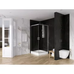   Zuhanykabin, Roltechnik New Trendy ZS-0003/ZS-0035 Suvia szögletes szett 80x80