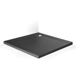 Zuhanytálca, Roltechnik Flat Stone Anthracite 90x90 cm