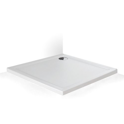 Zuhanytálca, Roltechnik Flat Stone White 90x90 cm