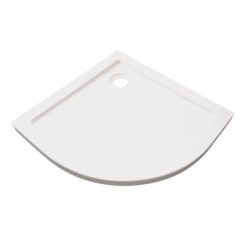   Zuhanytálca, Sanotechnik GR80SW Zeus 80 íves zuhanytálca, fehér