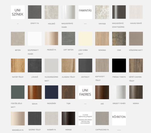 Alsó szekrény, TBoss Bora 80