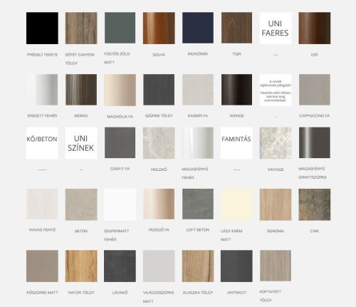 Fali szekrény, TBoss Kami F140 2A