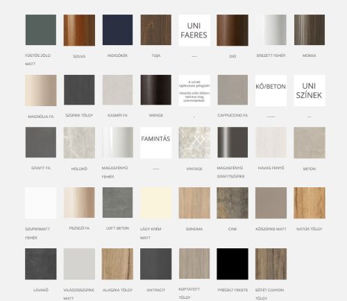 Fali szekrény, TBoss Lima F140 2A