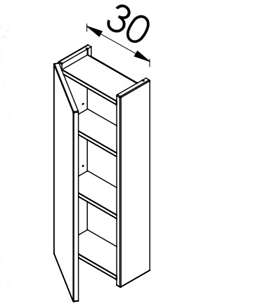 Fali szekrény, TBoss Multi F80 1A