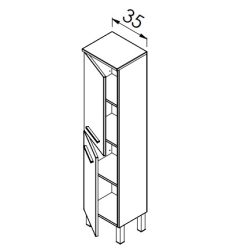 Álló szekrény, TBoss Tera F140 2A