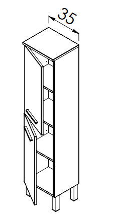 Álló szekrény, TBoss Tera F140 2A