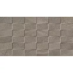   Dekorlap, Mirello Boston Decor Taupe 29,5X59,5 Matt Rect. 225454