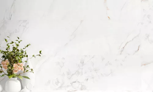 Dekorlap, Mirello  Calacatta Delicatto Grace Gold Decor 29,5X90 Matt Rect. 225569