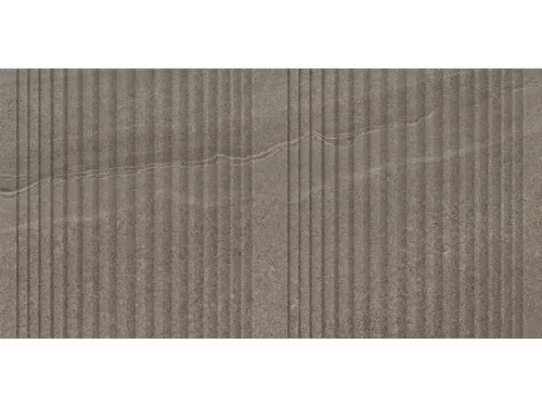 Dekorlap, Mirello Norwick Decor Taupe 29,5X59,5 Shiny Rect. 225709