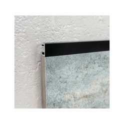   Listello, Mirello PROLISTELL P ALL ELOX MATT FEKETE ALUMÍNIUM DEKOR PROFIL 10MM / 2,7 FM PLTPNE 1