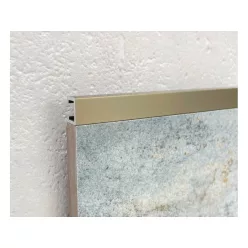   Listello, Mirello PROLISTELL P ALL ELOX TITÁN ALUMÍNIUM DEKOR PROFIL 10MM / 2,7 FM PLTPAT 10