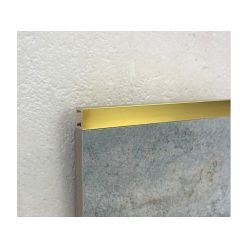   Listello, Mirello PROLISTELL P ALL POLÍROZOTT ARANY ALUMÍNIUM DEKOR PROFIL 10MM / 2,7 FM PLTPBO 1