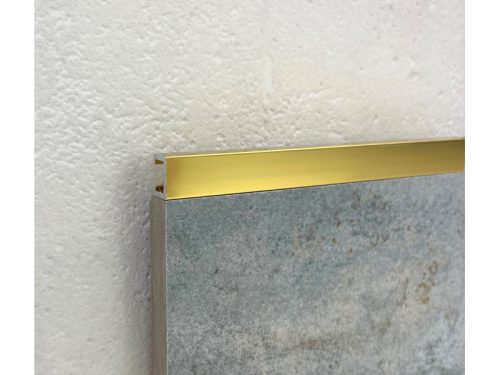 Listello, Mirello PROLISTELL P ALL POLÍROZOTT ARANY ALUMÍNIUM DEKOR PROFIL 10MM / 2,7 FM PLTPBO 1