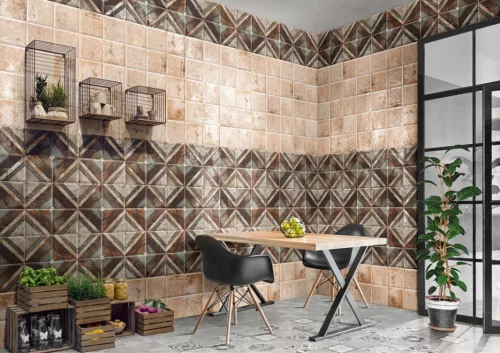 Csempe, Mainzu TIN-TILE DIAGONAL 20X20