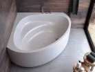 Hidromasszázs kád, Kolpa San Dolores 150x150 előlapos sarokkád vízmasszázs rendszerrel