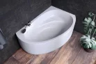 Hidromasszázs kád, Kolpa San Libretto 170x110 előlapos kád kombinált masszázsr.,mikrofúvóka bal