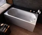 Hidromasszázs kád, Kolpa San Betty 200x90 előlapos kád Vitál masszázsrendszerrel, mikrofúvókával