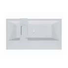 Kád, Kolpa San 936540 Copelia LUX-FS 180×100 térbenálló fürdőkád, fehér
