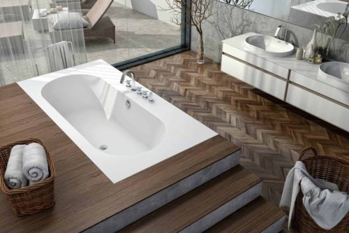 Kád, Kolpa San 621430 Atys 200×100 beépíthető fürdőkád