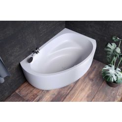   Kád, Kolpa San 565240 Libretto 170x110 beépíthető asszimmetrikus sarok kádtest, balos