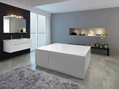 Kád, Kolpa San 722250 Samson 180x160 előlapos (4 db) fürdőkád