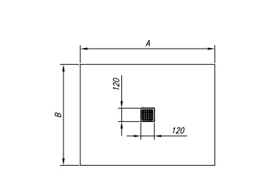 Zuhanytálca, Kolpa San 551360 Lavolta 140x90 fehér, előlappal
