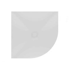   Zuhanytálca, Kolpa San 551250 Lavolta 90x90 íves, andezit, előlappal