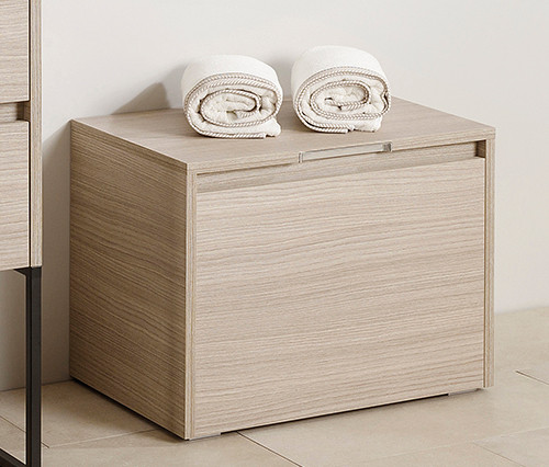 Álló szekrény, Caligula Amazonas 60-as szennyestartós pad, fa mintázatú