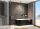 Kád, Aquatek Indianapolis fekete 170x80 balos