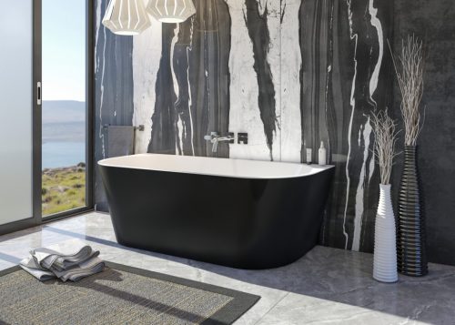 Kád, Aquatek Philadelphia Black 170x80