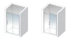 Zuhanyajtó, Aquatek TEKNO B2 145x210