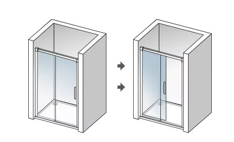 Zuhanyajtó, Aquatek WELLNESS B2 135x200