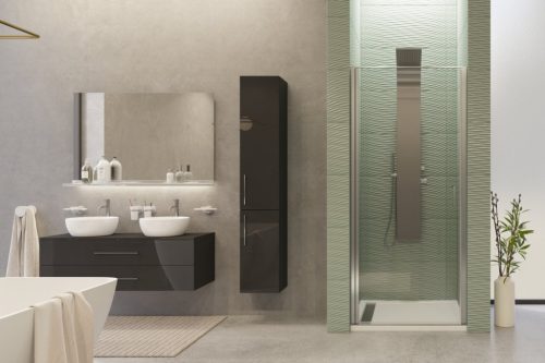 Zuhanyajtó, Aquatek YES B1 70x200 grape üveggel