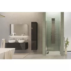 Zuhanyajtó, Aquatek YES B1 75x200 grape üveggel