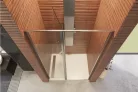 Zuhanyajtó, Aquatek YES B5 120x200 grape üveggel, jobbos kivitel