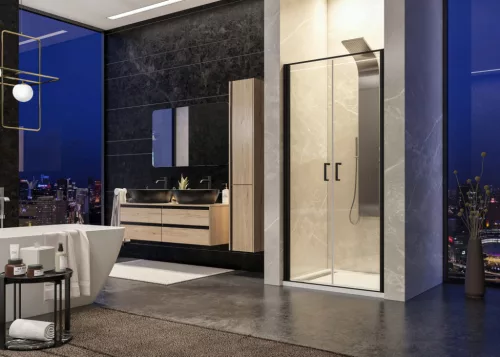 Zuhanyajtó, Aquatek YES BLACK B2 90x200