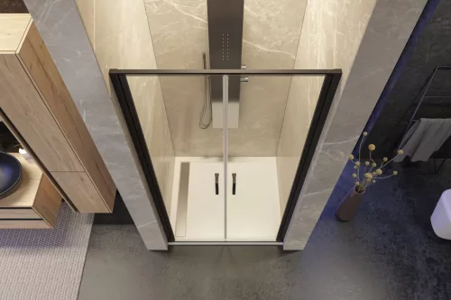 Zuhanyajtó, Aquatek YES BLACK B2 90x200