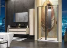 Zuhanyajtó, Aquatek YES BLACK B5 105x200