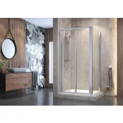 Zuhanyfal, Aquatek MASTER F6 70x185 matt üveggel
