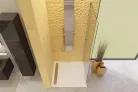Zuhanyfal, Aquatek YES F1 70x200 átlátszó üveggel